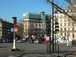  place Denfert, échafaudage pour rénovation de toit d'immeuble
